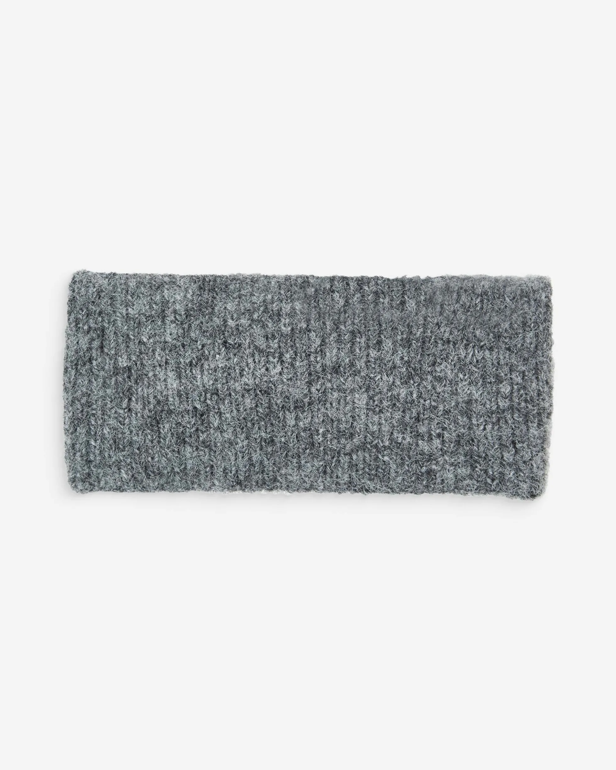 Bandeau croisé en maille anthracite Auden