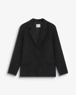 Blazer oversize structuré à boutons au dos carbone Behati