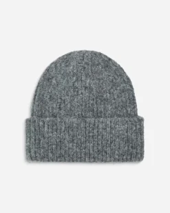 Bonnet en laine mélangée anthracite Antorin