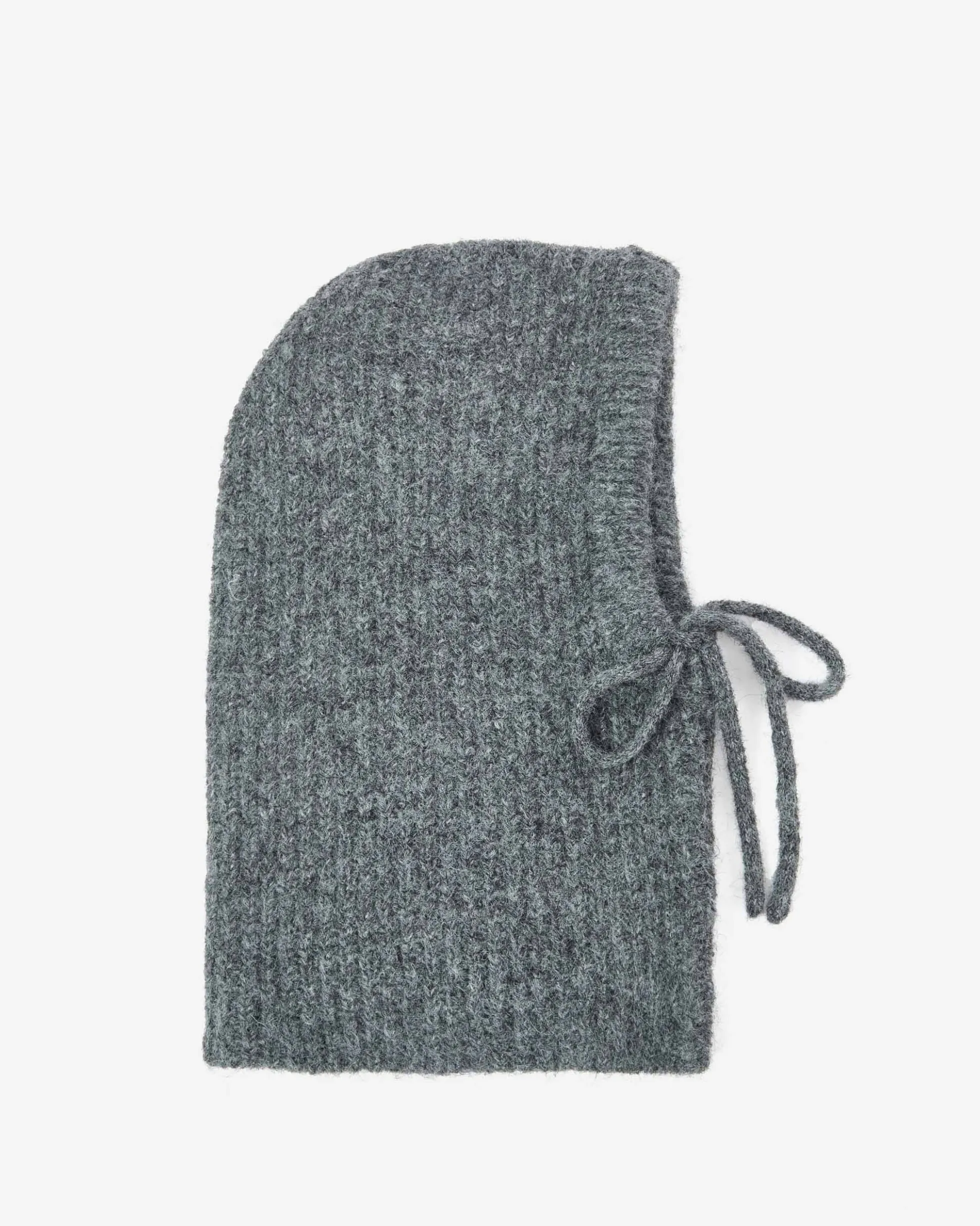Cagoule en laine mélangée anthracite Samourai