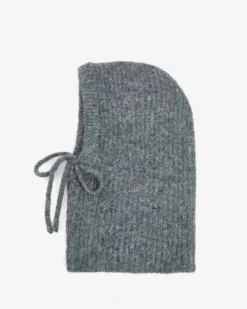 Cagoule en laine mélangée anthracite Samourai