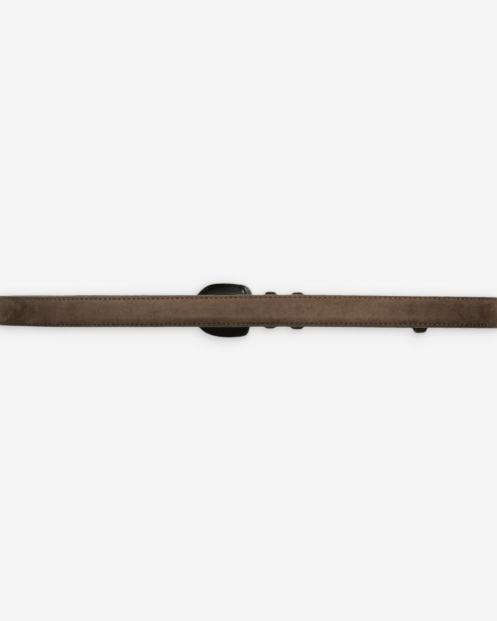 Ceinture en suède boucle assortie kaki Scotland