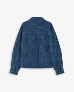Chemise en denim à motif mediumblue Adriana