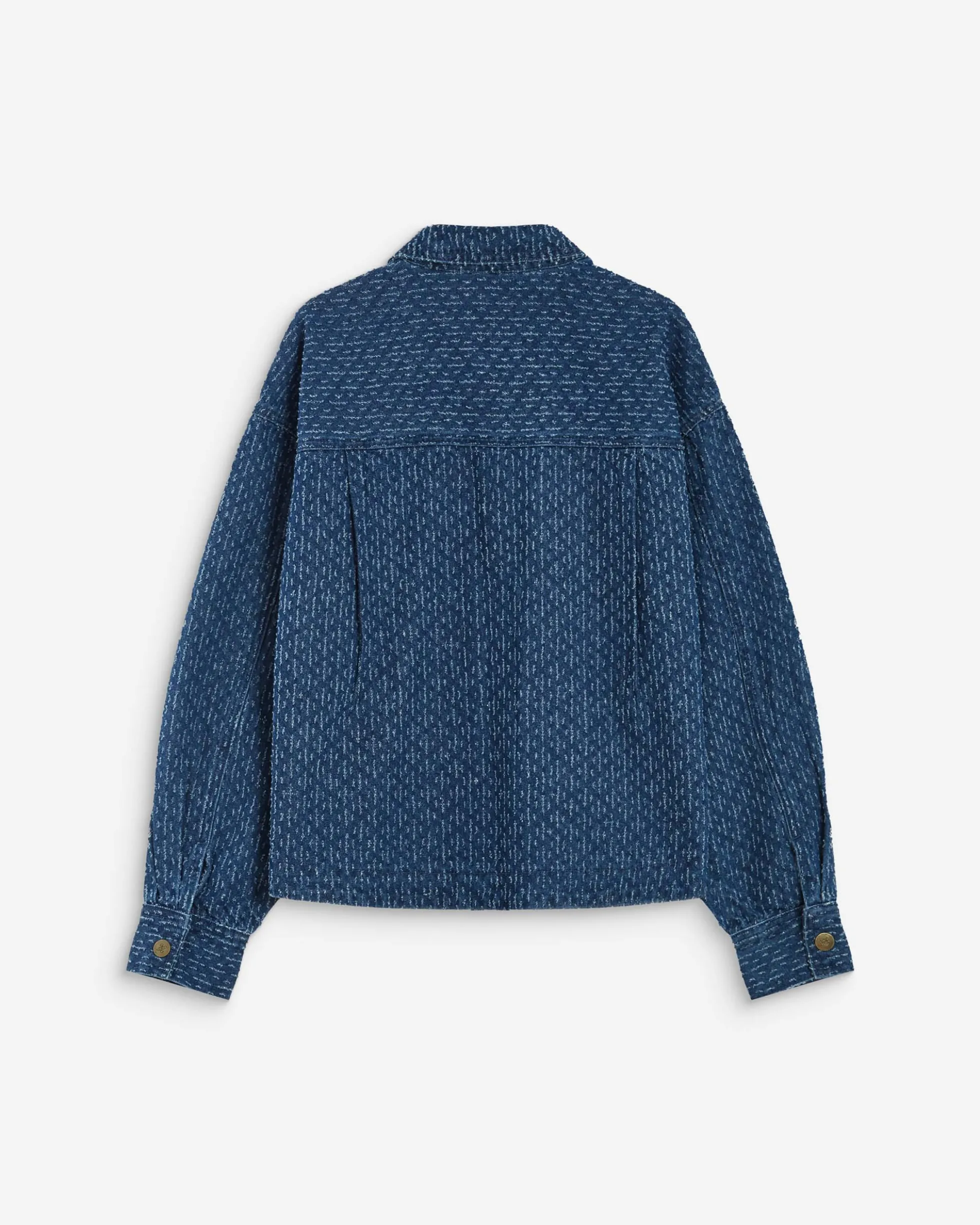 Chemise en denim à motif mediumblue Adriana