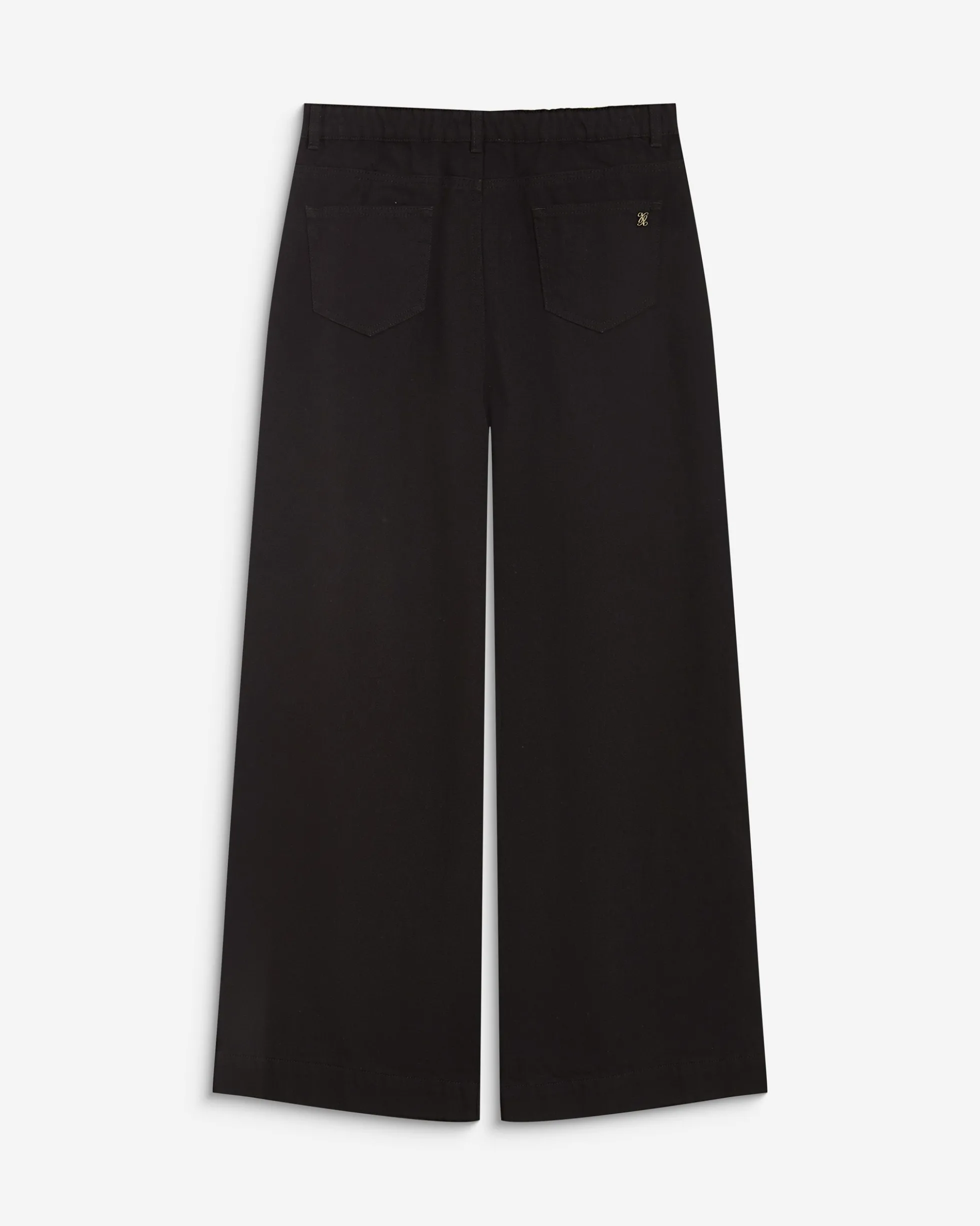 Jean baggy taille mi haute chocolat John
