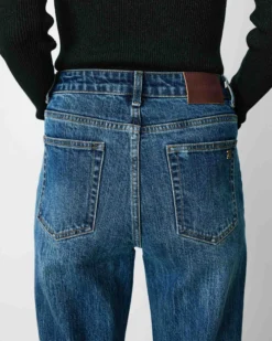 Jean flare délavé taille mi haute vintageblue Joseph