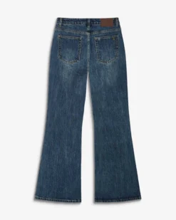 Jean flare délavé taille mi haute vintageblue Joseph