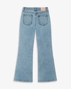 Jean flare délavé taille mi haute skyblue Joseph