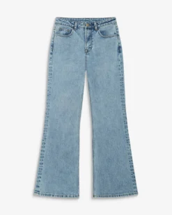 Jean flare délavé taille mi haute skyblue Joseph
