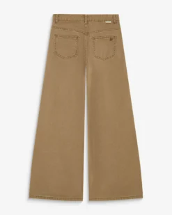 Jean jambe large poches tressées mocha Julian