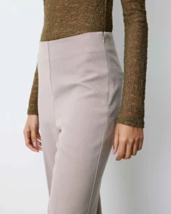 Pantalon tailleur flare à ceinture plate grege Bryan