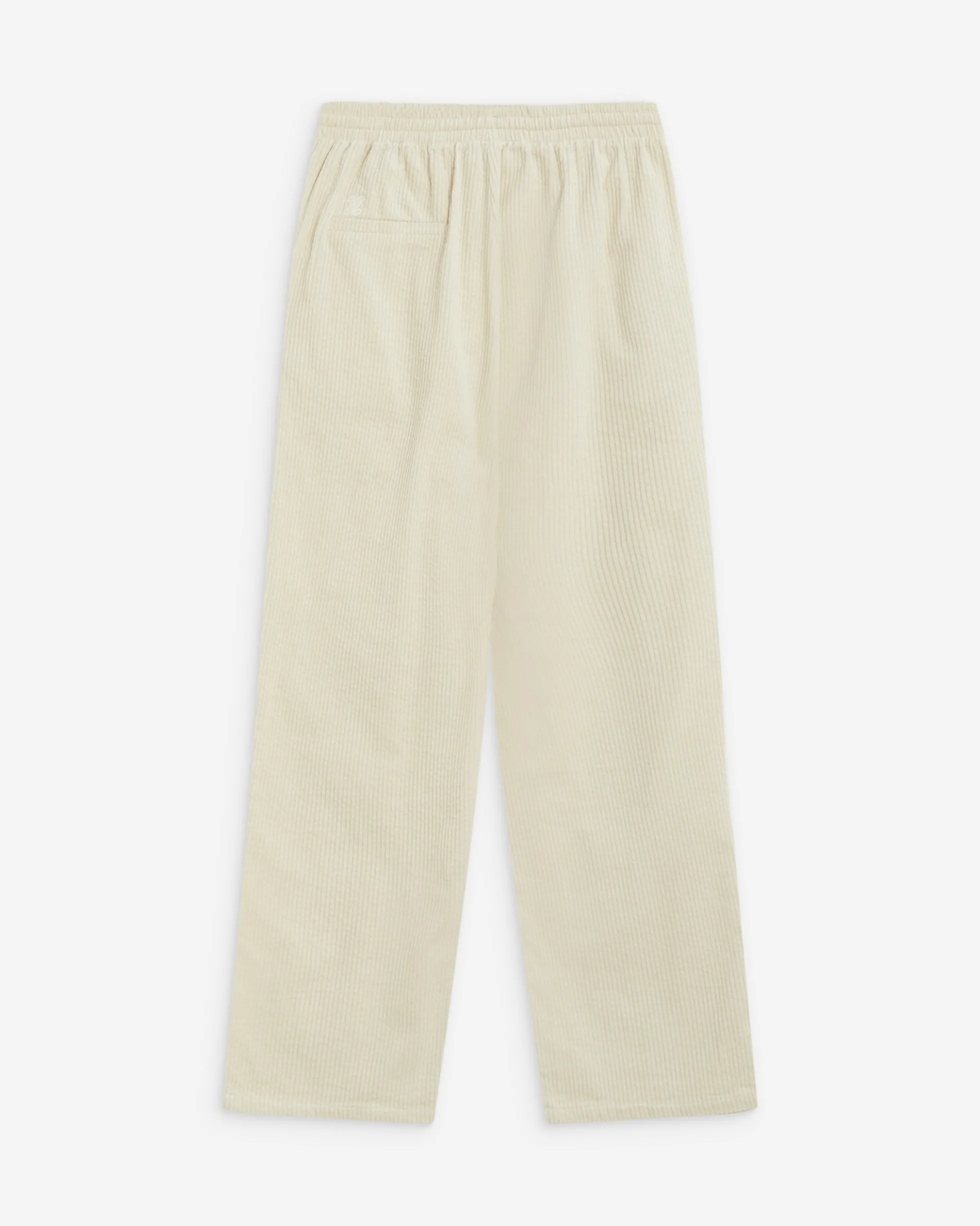 Pantalon velours côtelé taille ajustable ecru Liberty