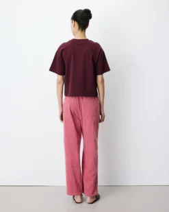 Pantalon velours côtelé taille ajustable blush Liberty