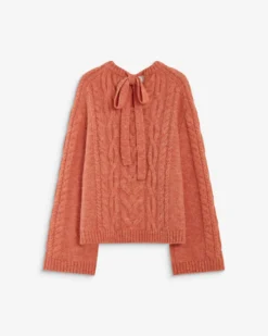 Pull torsadé à nouer au dos peche Arcelin