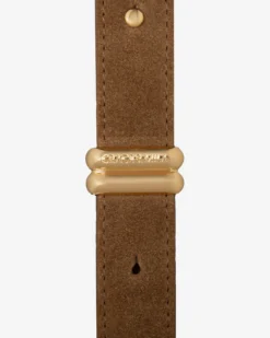 Sac seau en cuir de vachette camel Le come