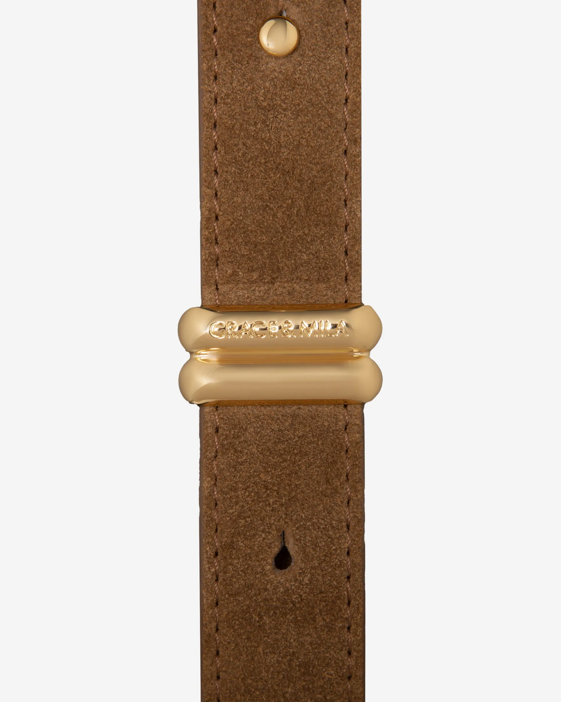 Sac seau en cuir de vachette camel Le come