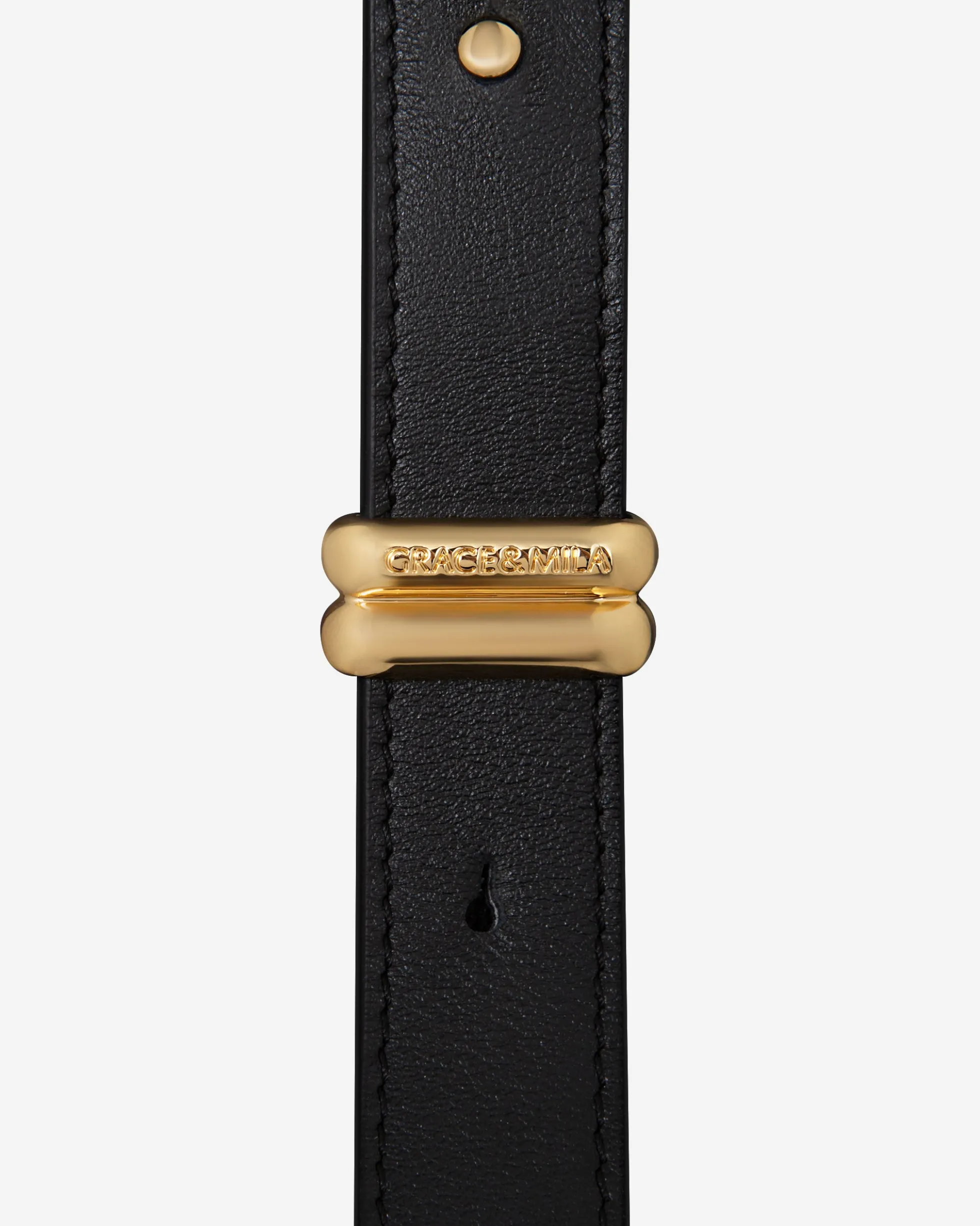 Sac seau en cuir de vachette noir Le come